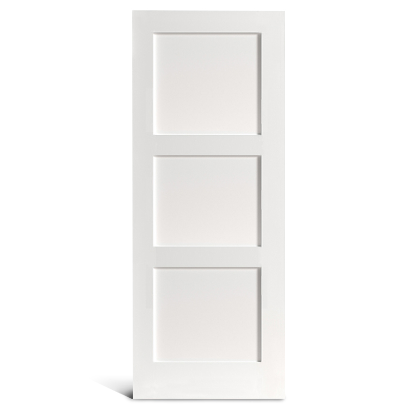 垂直下塗りシェーカー ドア付き 3 フラット パネル スクエア