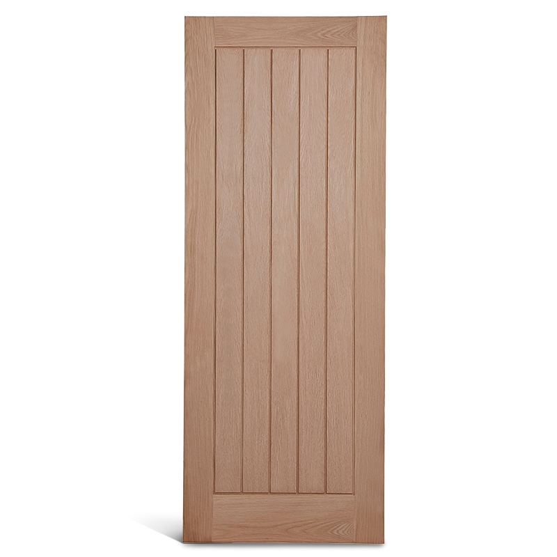 コテージ垂直オーク ドア