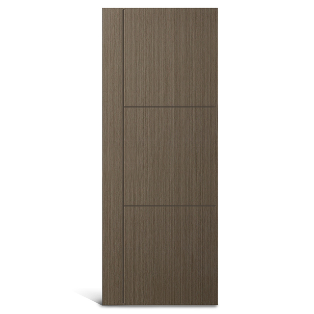 3 パネルは 1 つの垂直パネルと同等 溝付き PVC 成形ドア