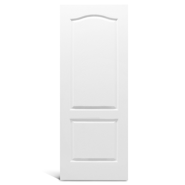 2 パネル アーチ テクスチャ下塗り成形ドア内装改修