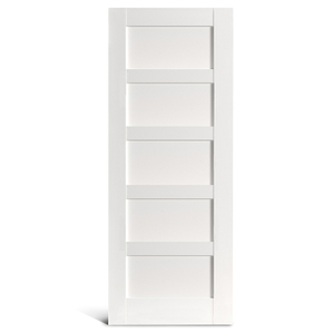 5 フラット パネル PVC シェーカー ドア