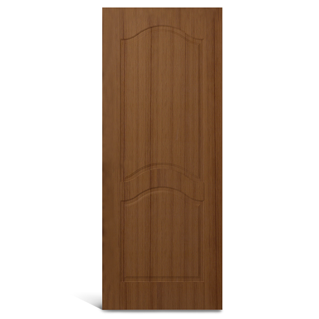 2 パネル アーチ トップ チーク PVC 成形ドア