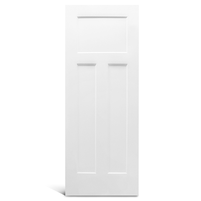 3 パネル シェーカー スムーズ プライミング済み 成形ドア